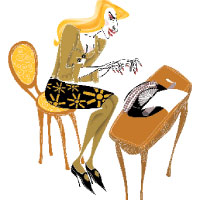 ILLUSTRATION BY TOM BURNS