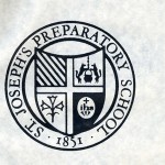 St. Joe's Prep school yearbook seal.