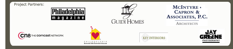 Image of Philadelphia Design Home Sponsor Logos