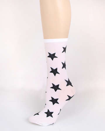 Star Print Socks