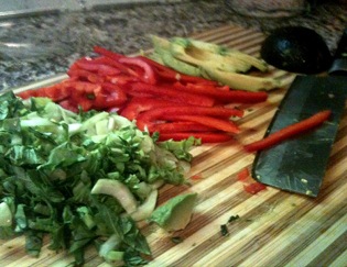 Step 1: Prep Veggies