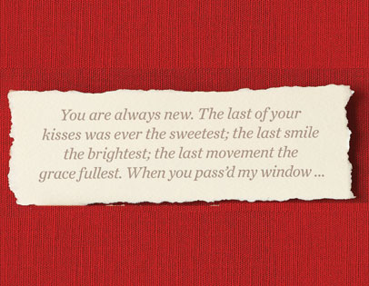 Make Your Love Feel New