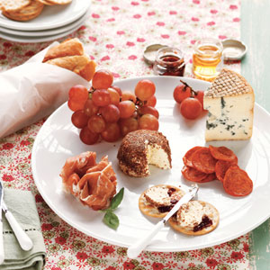 Cheese and  Charcuterie Plate