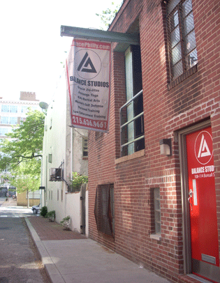 Balance Studio Entrance