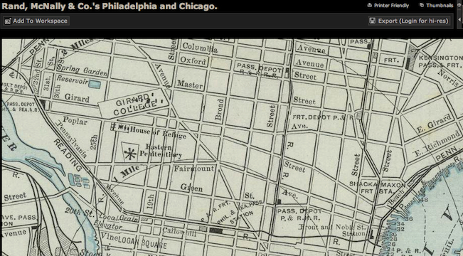historic philadelphia maps