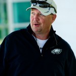 Philadelphia Eagles offensive coordinator Marty Mornhinweg.