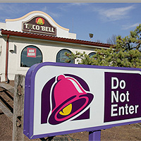 Taco Bell, Do Not Enter