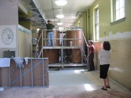 Dock Street Brewing Tanks