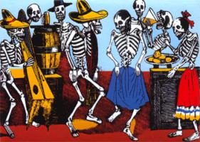 Day Of The Dead At Xochitl