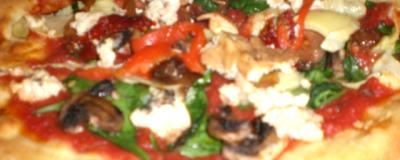 Vegetarian Pizza At Dock Street
