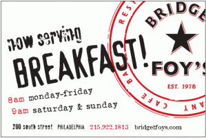Bridget Foy's Breakfast Bridget Foy's Breakfast