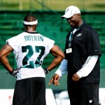 Philadelphia Eagles secondary coach Todd Bowles.