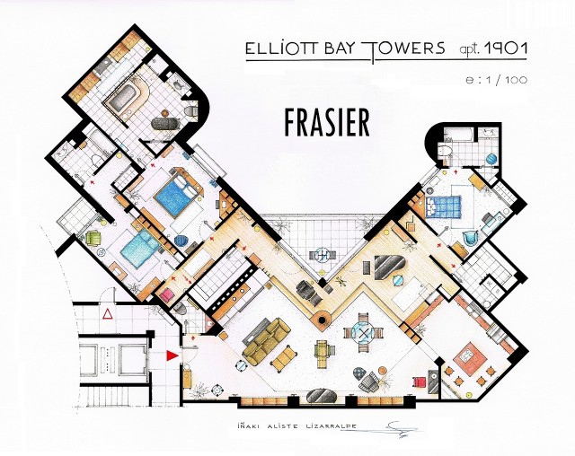 Floorplan by Iñaki Aliste Lizarralde