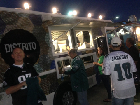 Distrito Taco Truck at Lincoln Financial Field
