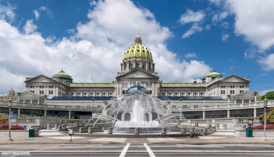State Capitol in Harrisburg