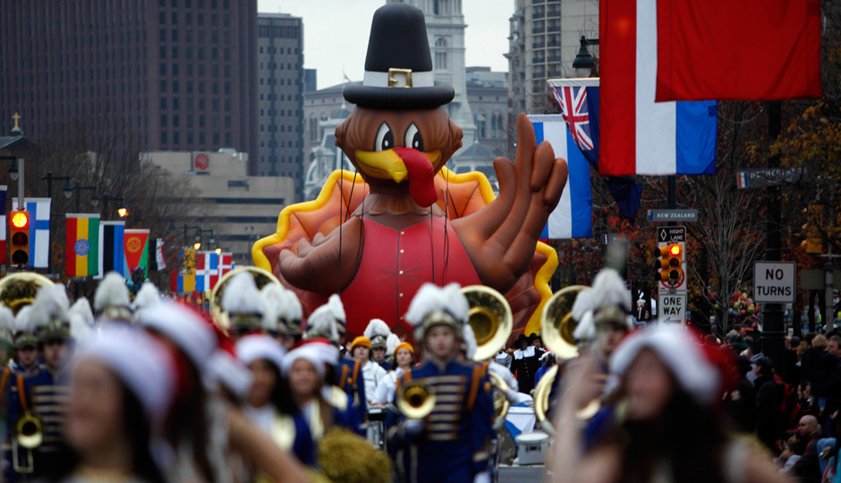 2009 Thanksgiving Day parade in Philadelphia. Photo | AP/Matt Rourke