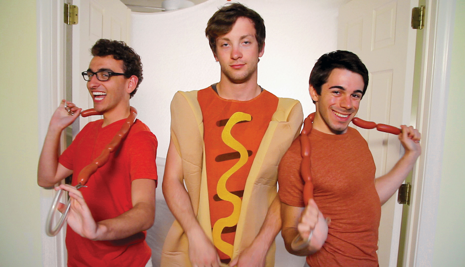 Matt McWilliams, TK and Steve Fala from Temple gay web series One of the Guys.