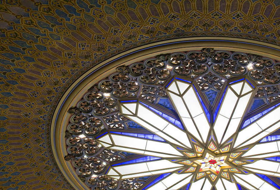 rodeph shalom ceiling
