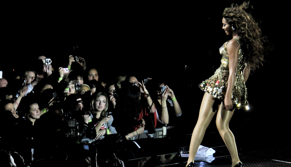 Beyonce in concert
