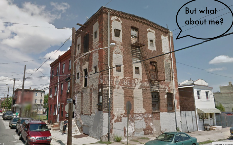 Google Street View of the lonely warehouse.