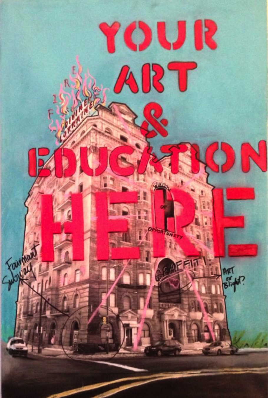 Portrait of the Divine Lorraine by Caryn Kunkle