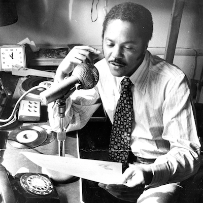 WDAS disc jockey Georgie Woods.