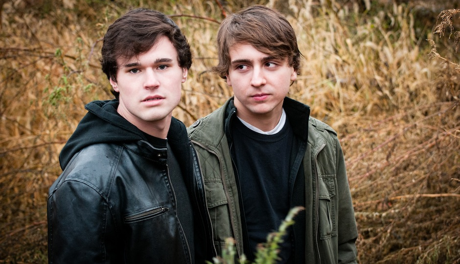 Kevin Murray (left) and Griffin Black star in Mauckingbird's 2014 season opener Beautiful Something. 