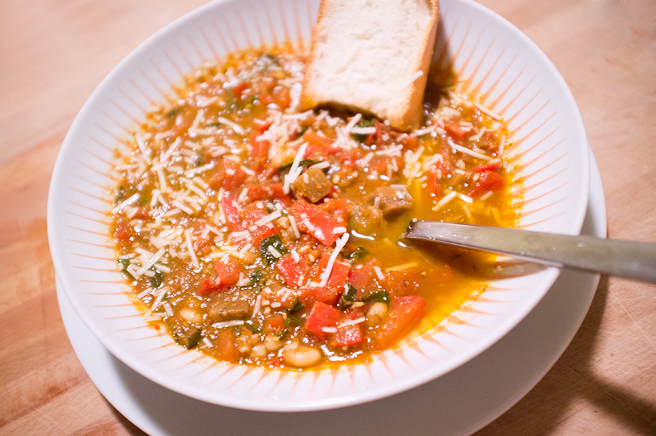 Leftover Bruschetta Soup—recipe below!