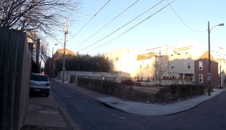 Photo of the lot where the development is planned by Sandy Smith.