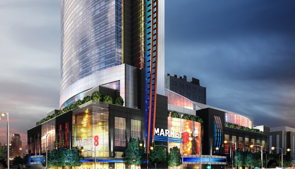 Rendering of Market8.