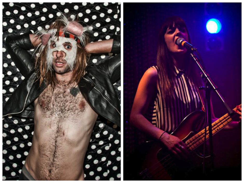 L-R Nobunny and Lantern lead singer Emily Robb. Photos courtesy of Paul Bruening and Katie Harrold, respectively.