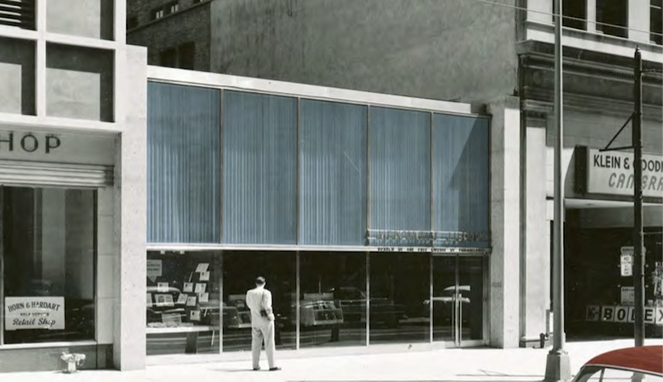 The Mercantile Library at 1021 Chestnut, as seen in 1964. Photo courtesy MSC.