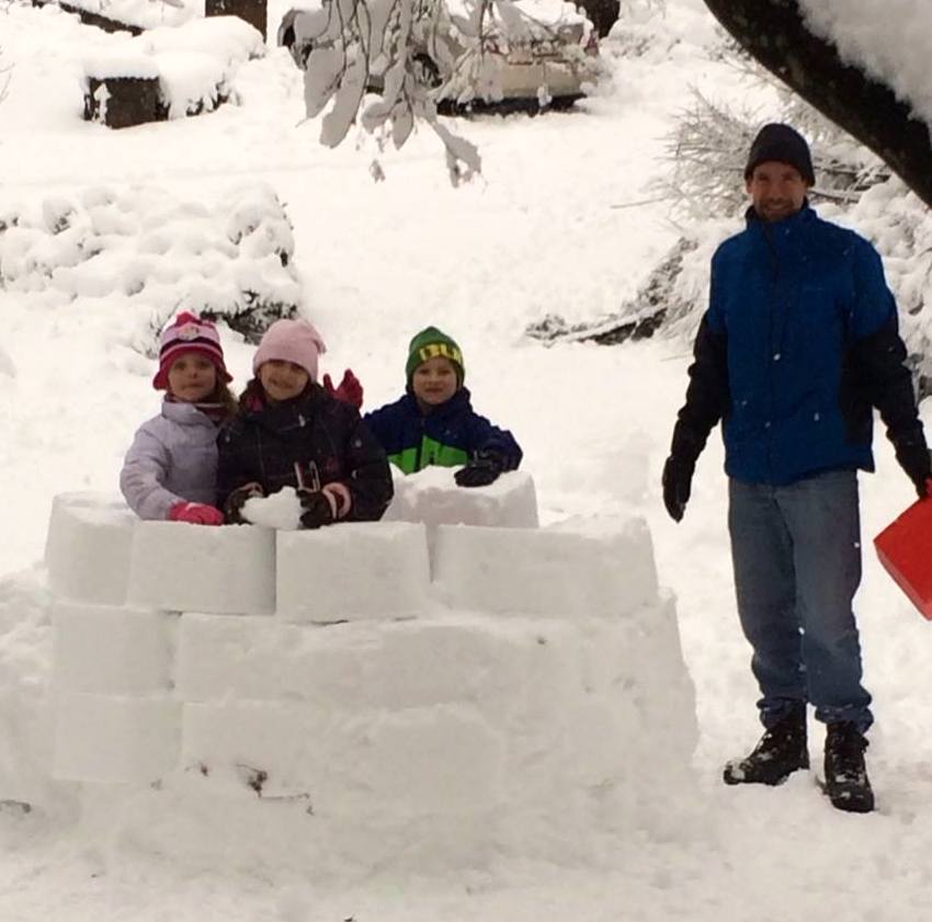 rosemont igloo in progress