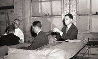 Arlen Specter working on the Warren Commission