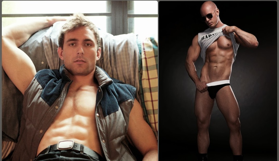 Barihunks Christiaan Smith-Kotlarek and Zachary Gordin