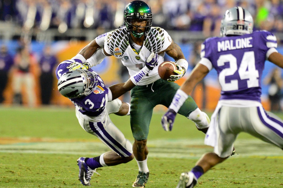NCAA Football: Fiesta Bowl-Oregon vs Kansas State