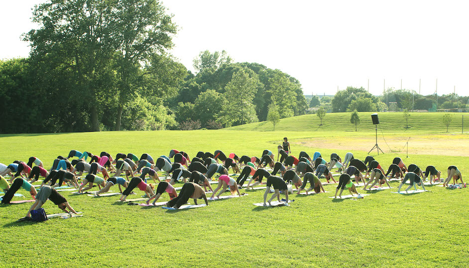 Last year's Summer SOLstice with Sol Yoga Studio