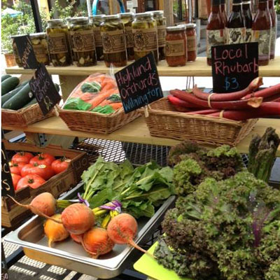 Some of the goods at Ginger Snap's Grocery // Photo via Facebook