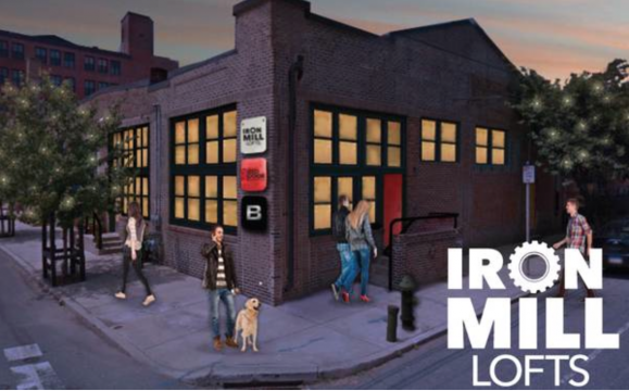 A rendering of the building's exterior, courtesy of the developer