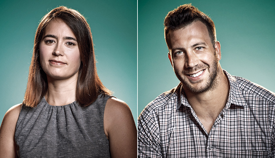 Katherine Gajewski and Connor Barwin. / Photography by Joseph Balestra