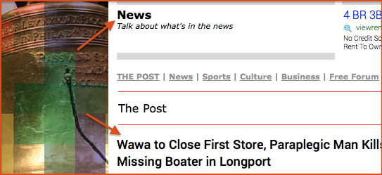 A screen shot from iradiophilly.com.