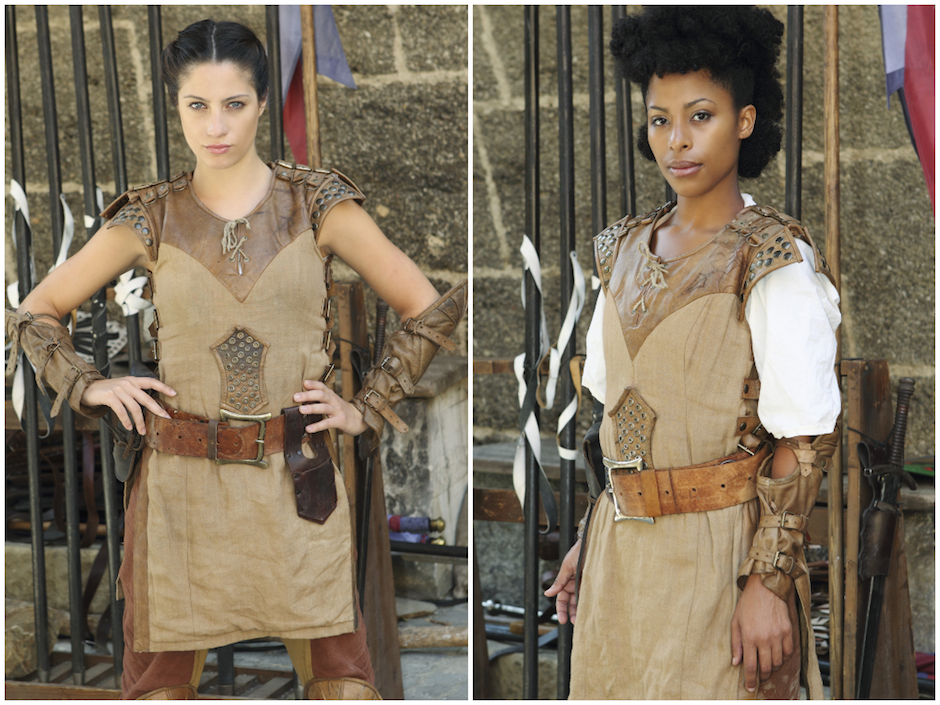 Lina Carollo and Jasmine Kyle star in new ABC fantasy reality series "The Quest."