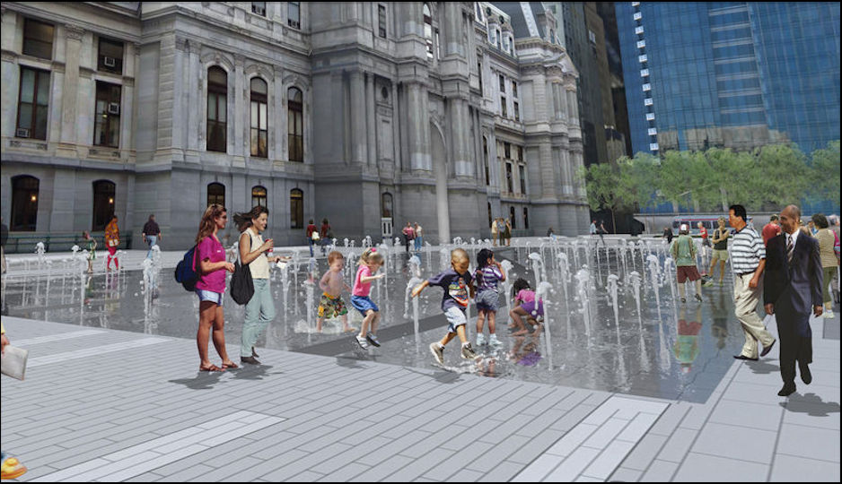 dilworth park fountain