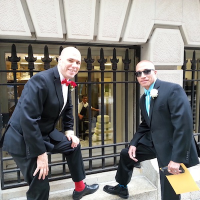 Anthony Lower and Nick Scott