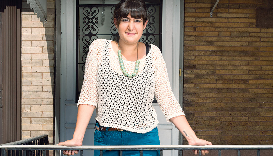 Grace at her South Philly home. Photograph by Adam Jones