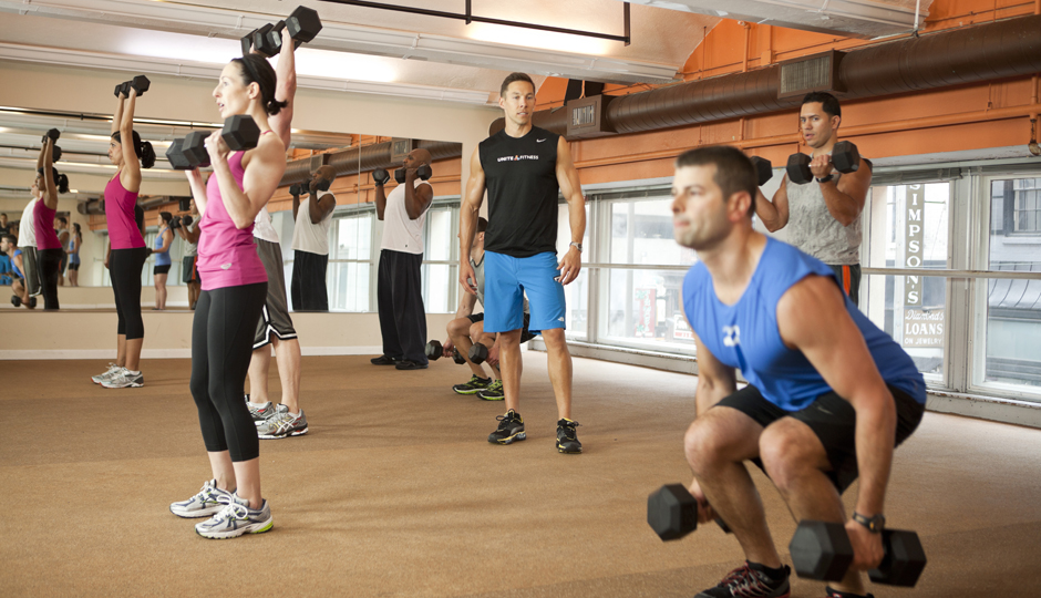 Cross-training at Unite Fitness | Photograph by Christopher Gabello