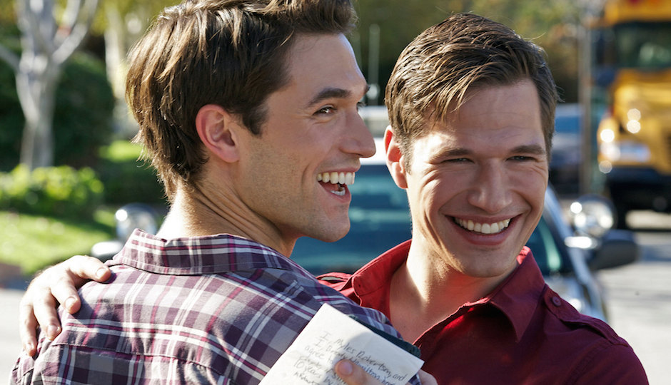 Jack Turner and Michael Hamilton in "10 Year Plan."