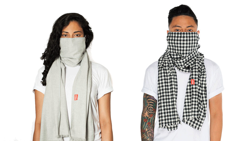 Sickness-repelling scarves for everyone! | Image via Jasper Scough