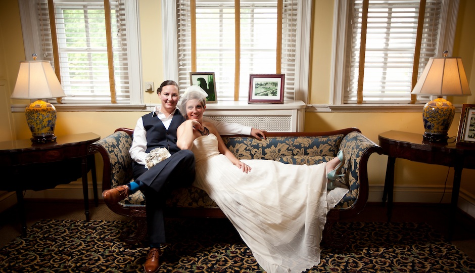 Sheri Donley and Meredith Swinney.