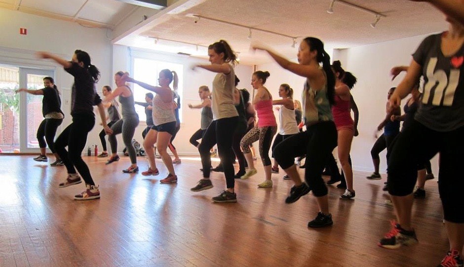 Philly Dance Fitness Class // Photo via Facebook